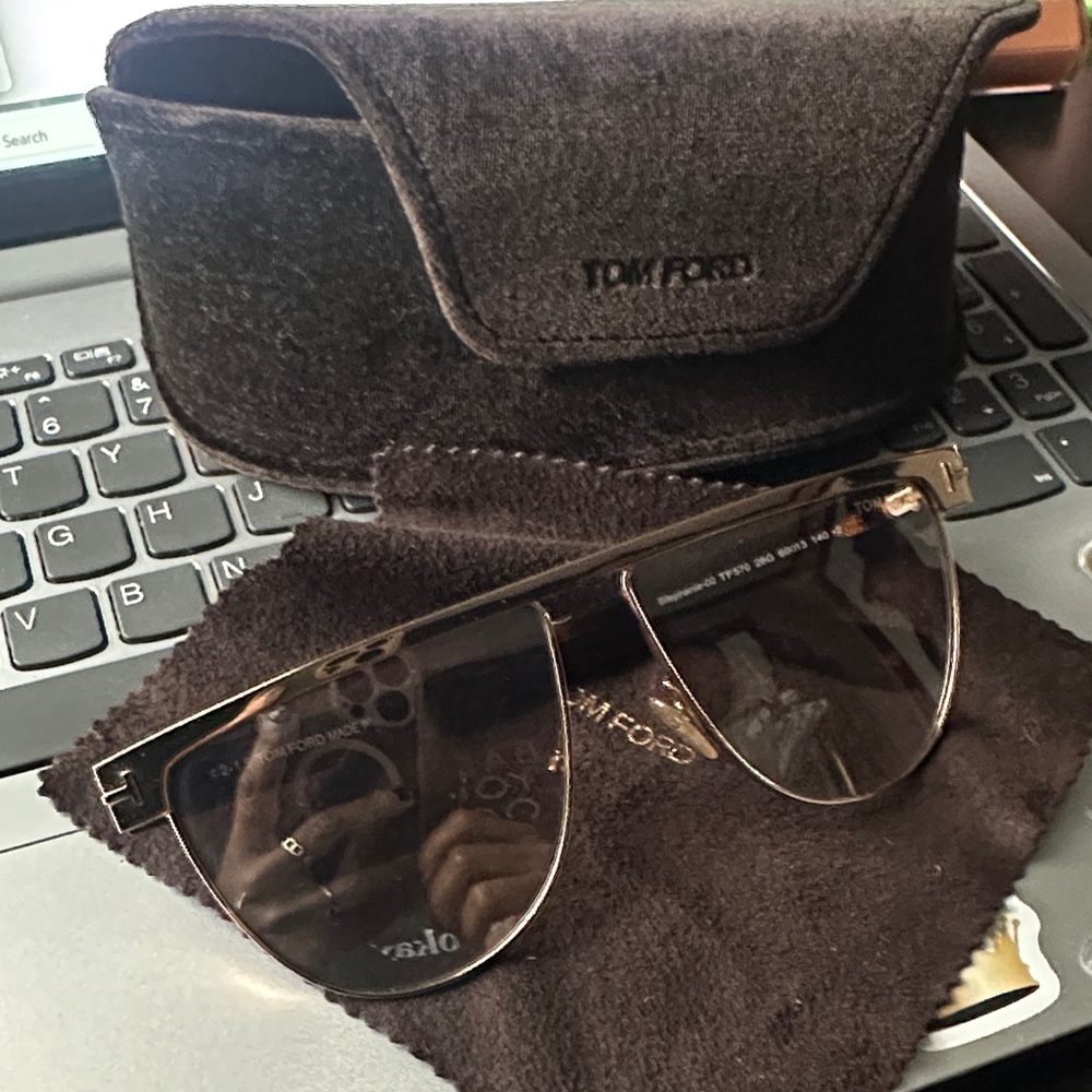 TOM FORD stephanie aviator sunglasses